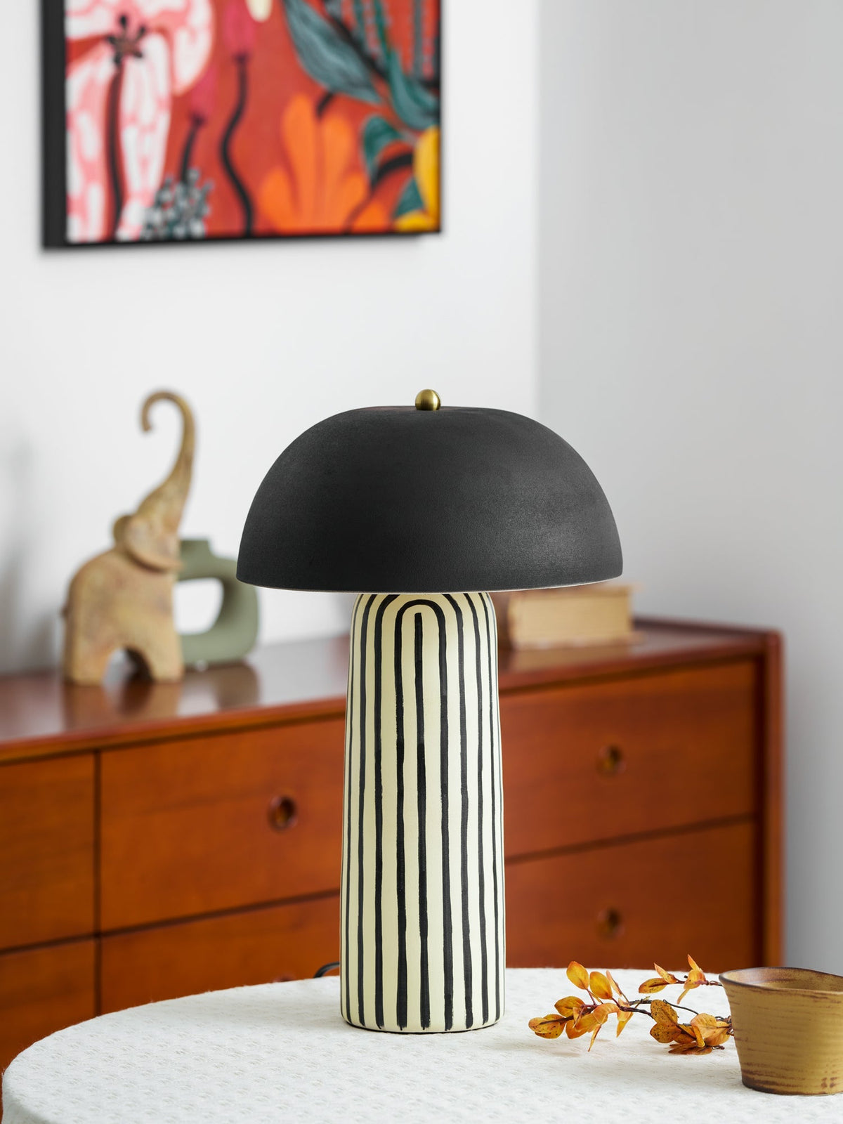 Contour Stripe Table Lamp