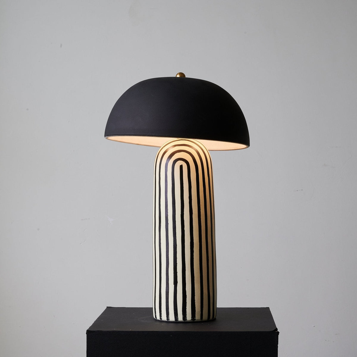 Contour Stripe Table Lamp