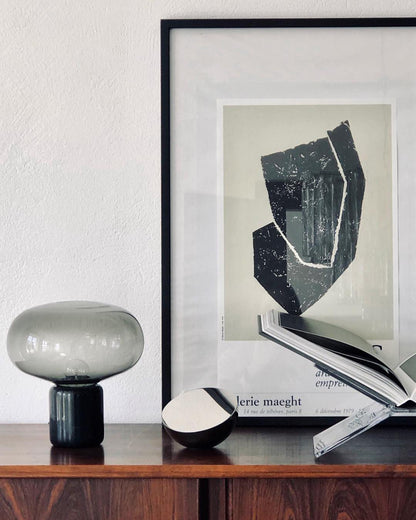 Smoke Bowl Table Lamp