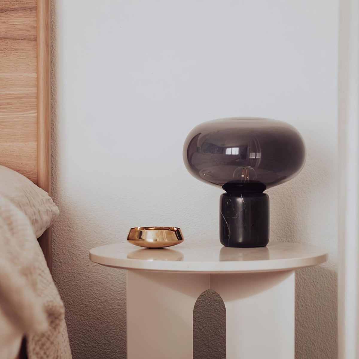 Smoke Bowl Table Lamp