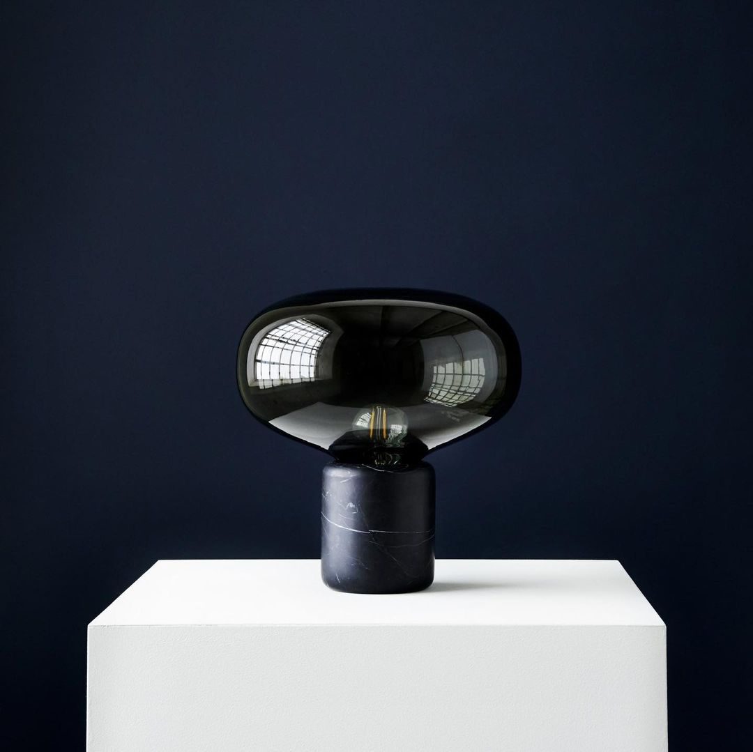 Smoke Bowl Table Lamp
