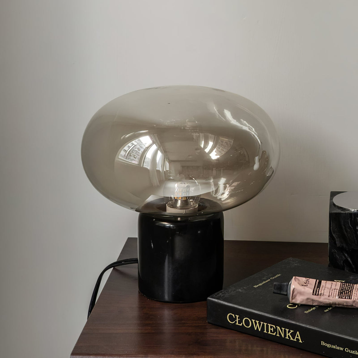 Smoke Bowl Table Lamp