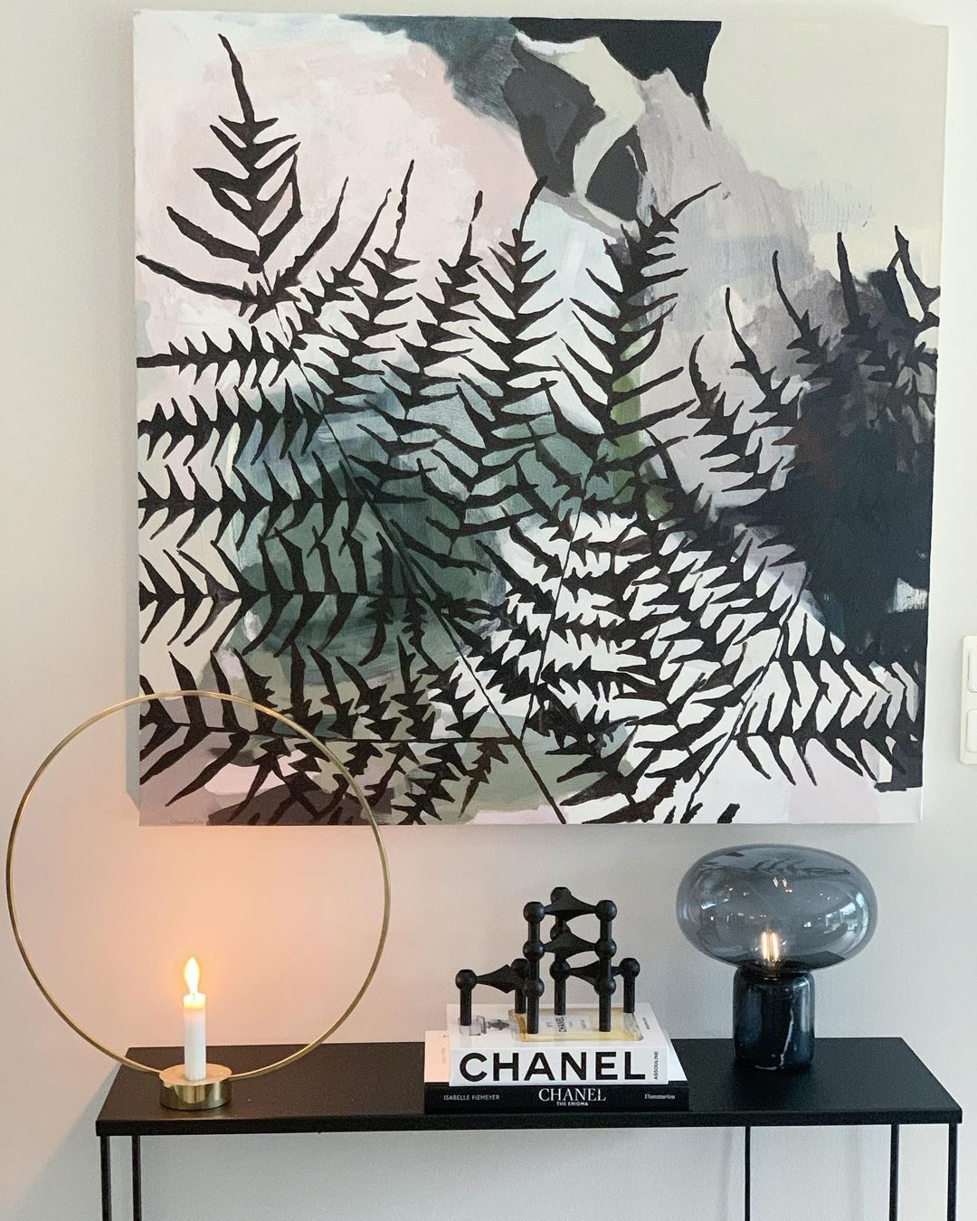 Smoke Bowl Table Lamp