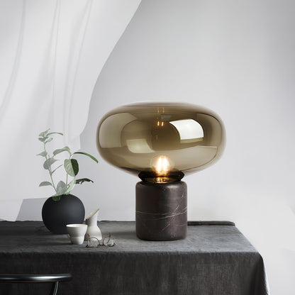 Smoke Bowl Table Lamp