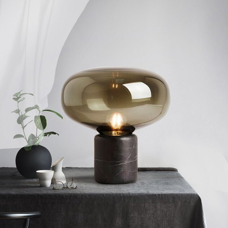 Smoke Bowl Table Lamp