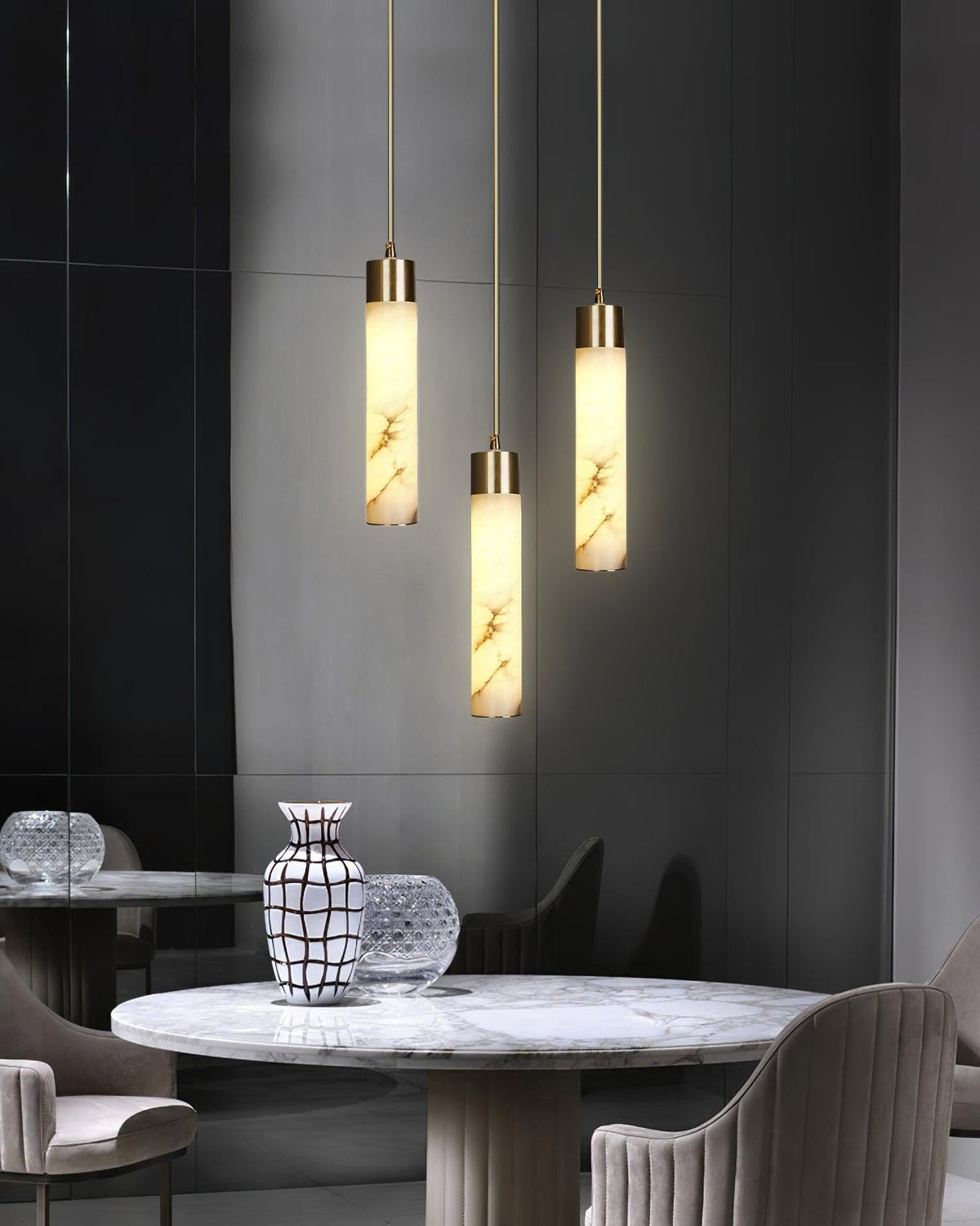 Vein Column Pendant Light