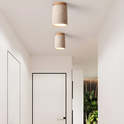 Quarry Cylinder Ceiling Light