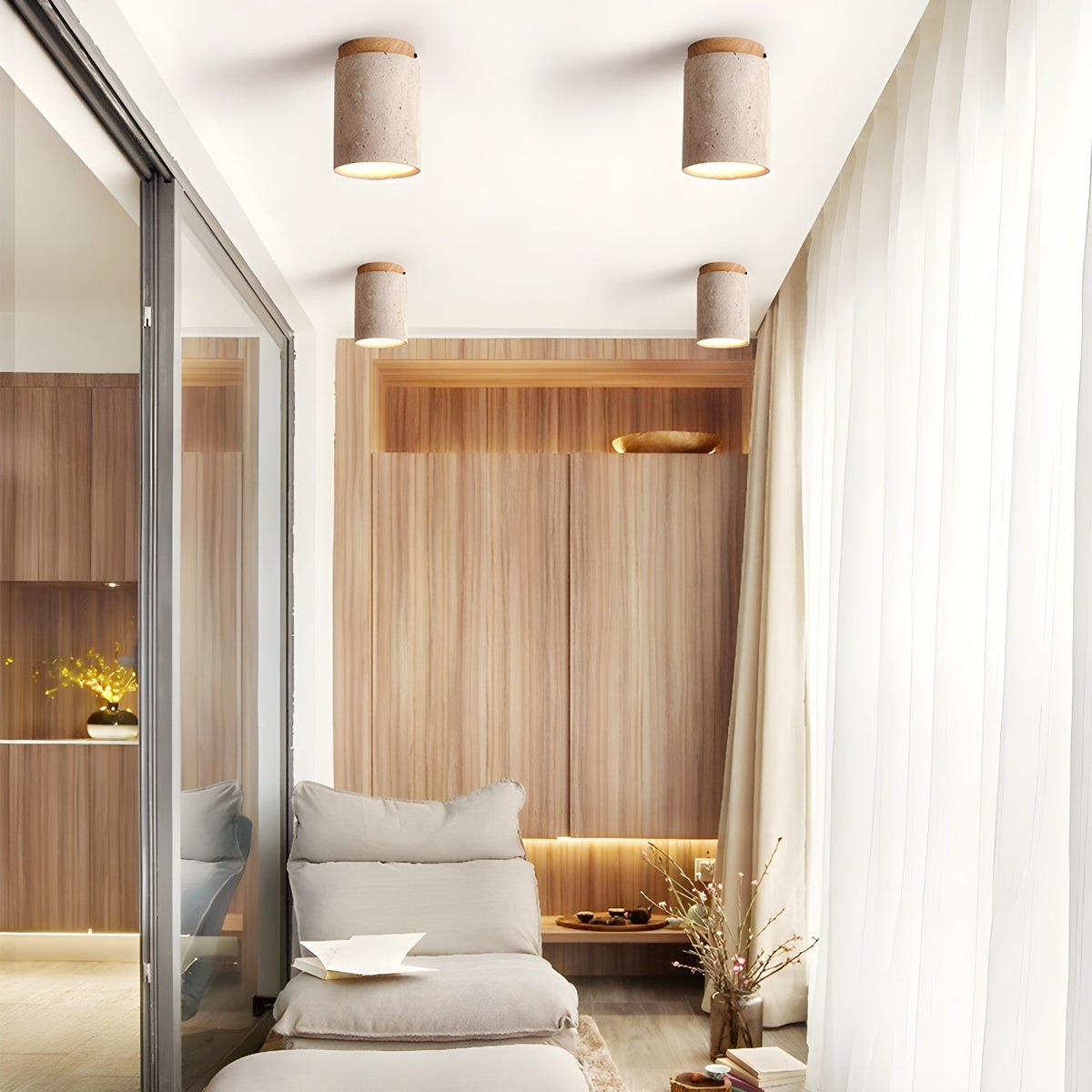 Quarry Cylinder Ceiling Light