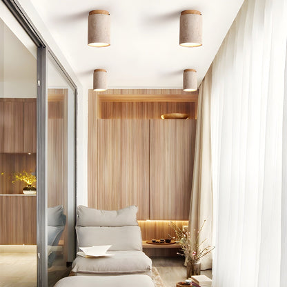 Quarry Cylinder Ceiling Light