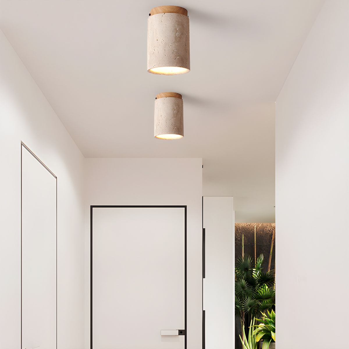 Quarry Cylinder Ceiling Light