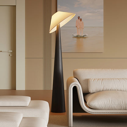 Tilt Timber Floor Lamp