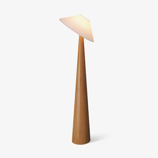 Tilt Timber Floor Lamp
