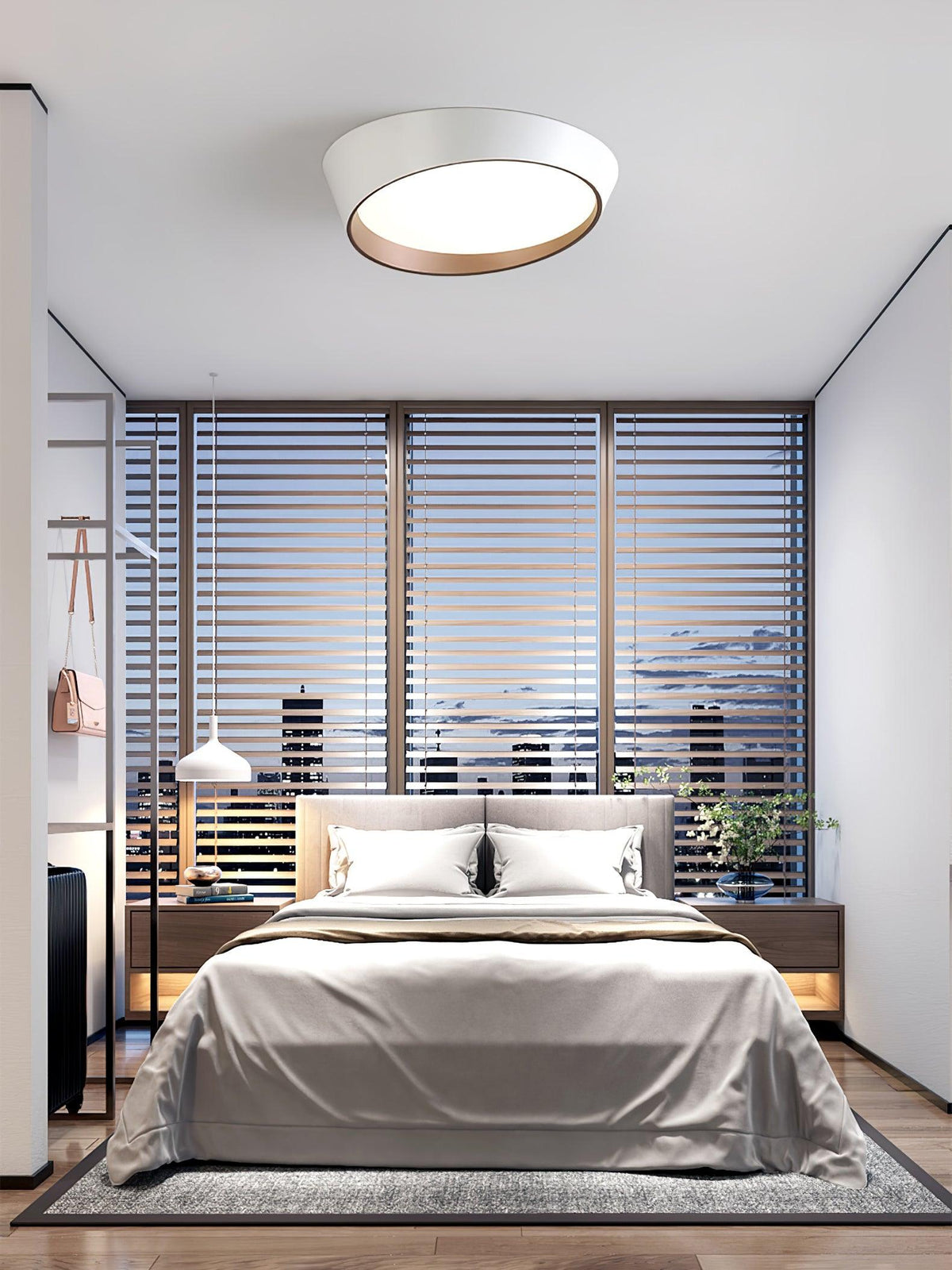 Tilt Drum Ceiling Light