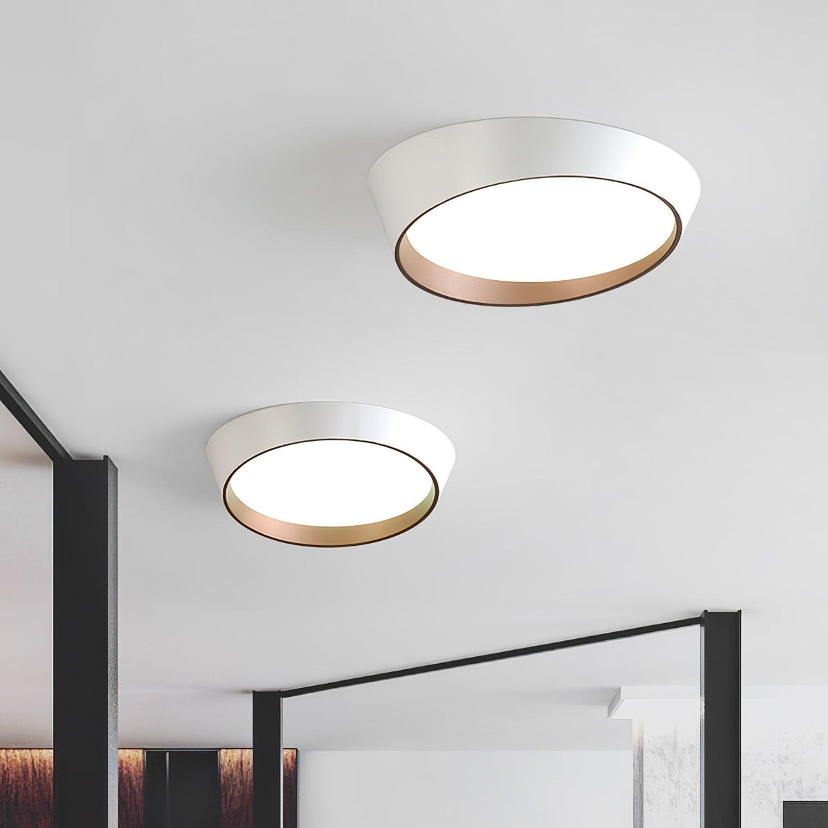 Tilt Drum Ceiling Light