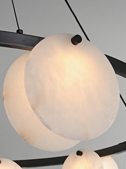 Orbit Stone Chandelier