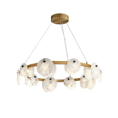 Orbit Stone Chandelier