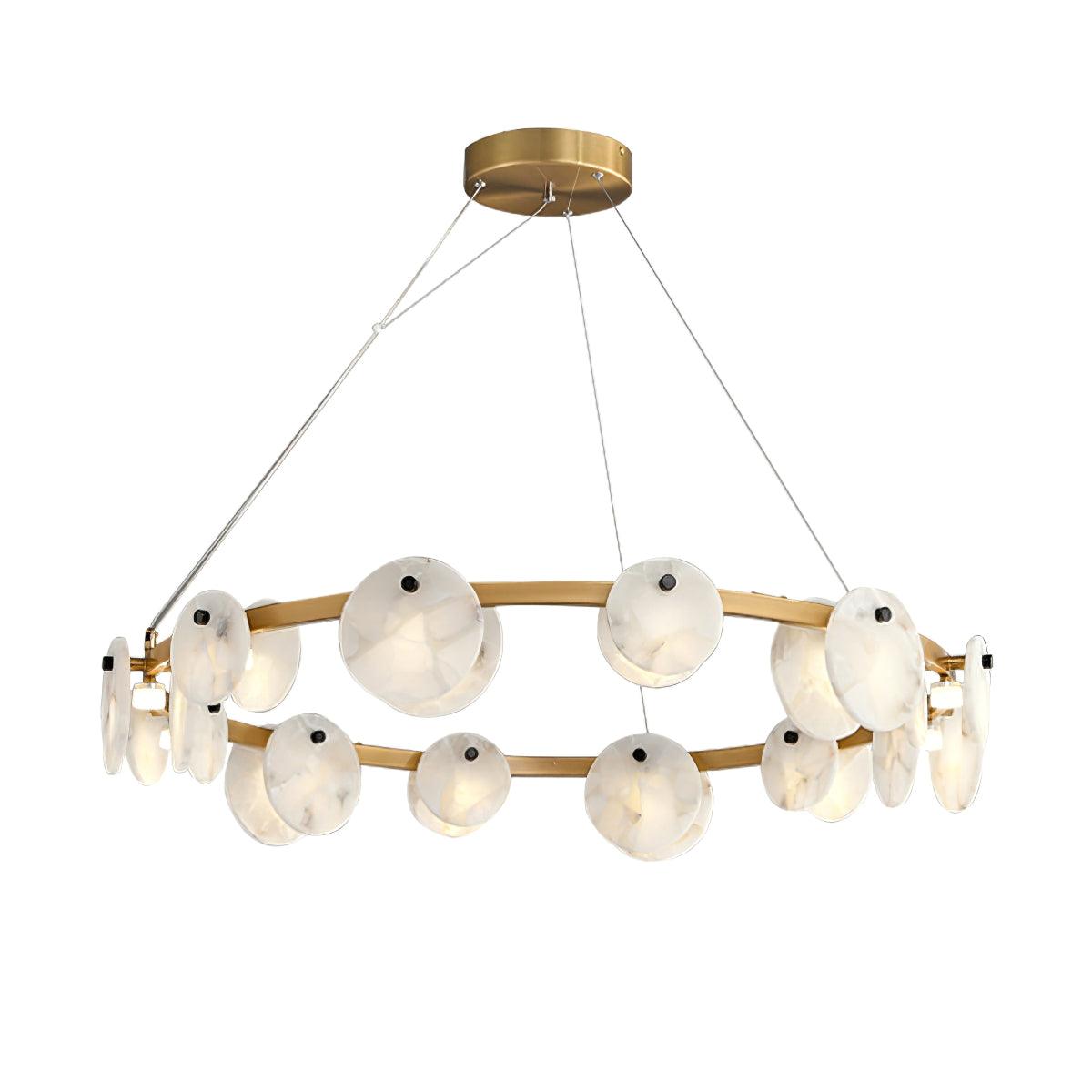 Orbit Stone Chandelier
