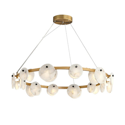 Orbit Stone Chandelier
