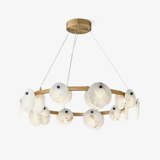 Orbit Stone Chandelier