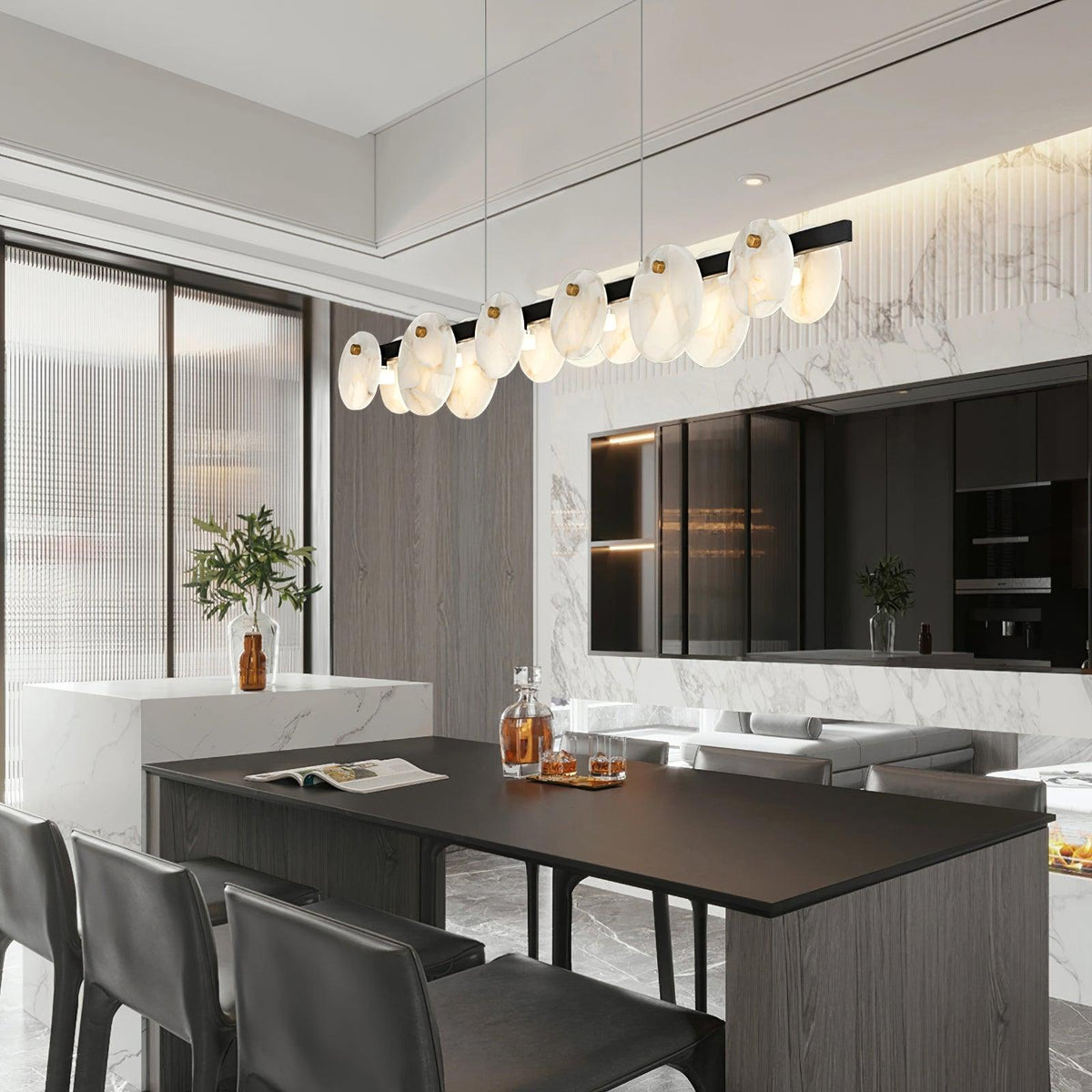Gather Linear Chandelier