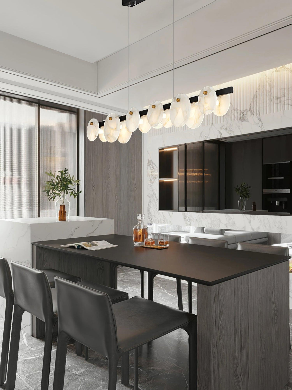 Gather Linear Chandelier