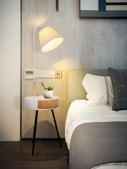 Perch Shelf Floor Lamp