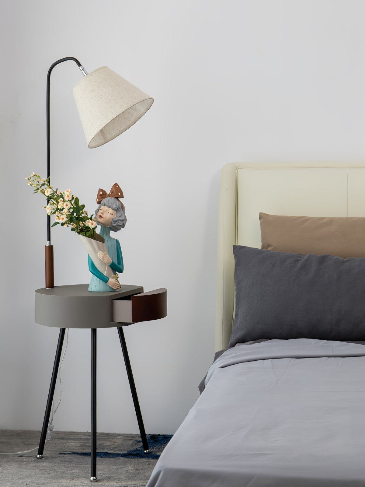 Perch Shelf Floor Lamp