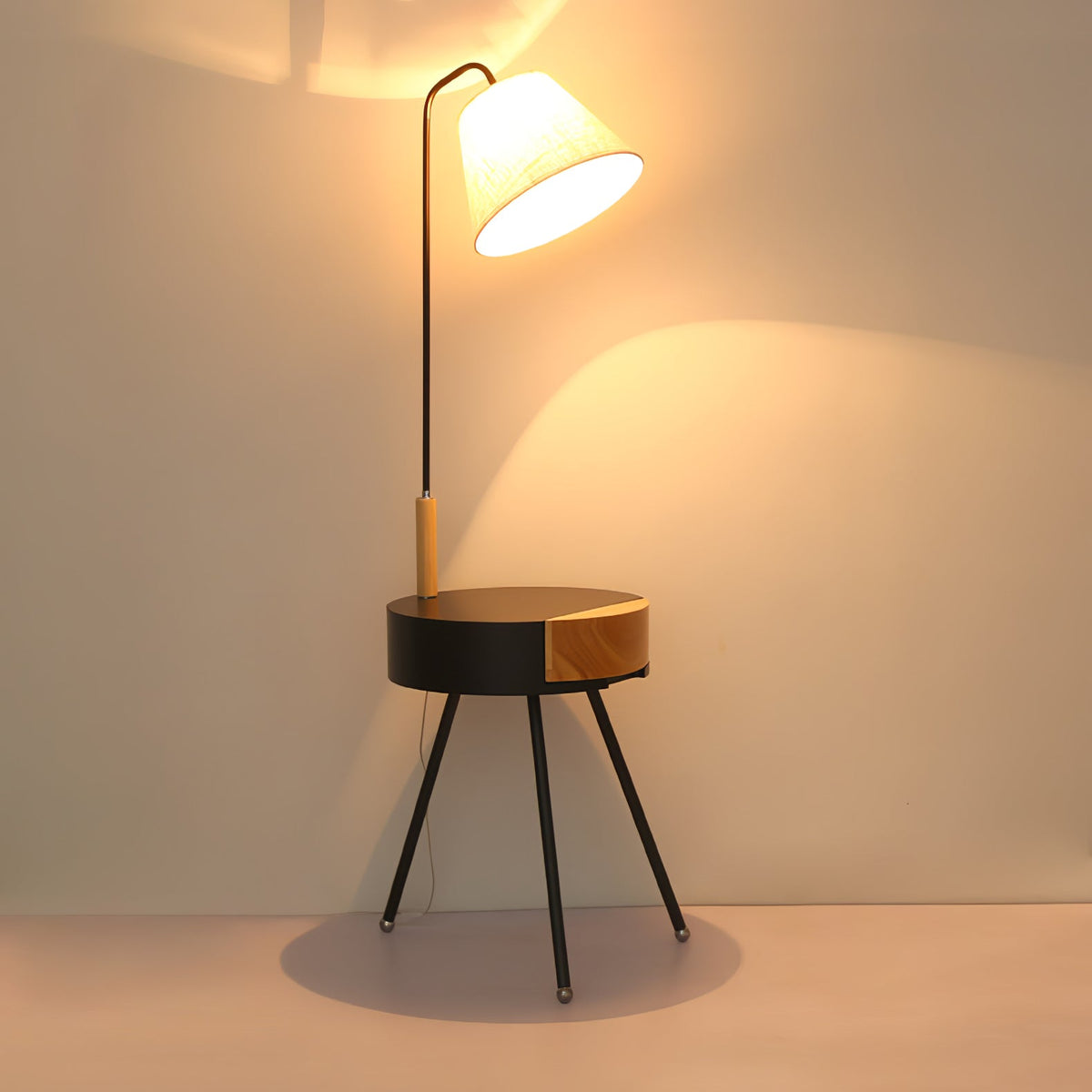 Perch Shelf Floor Lamp