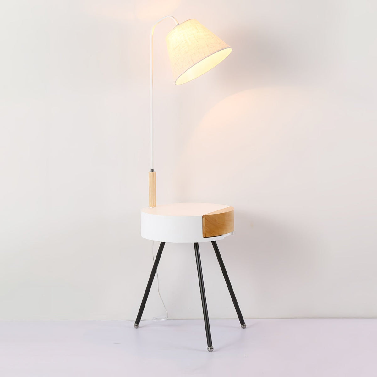 Perch Shelf Floor Lamp