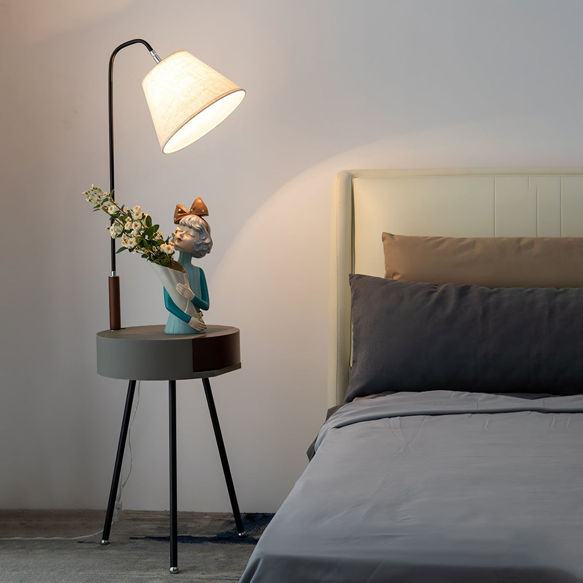 Perch Shelf Floor Lamp