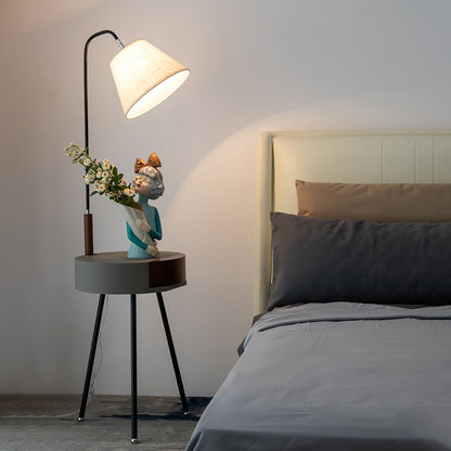 Perch Shelf Floor Lamp
