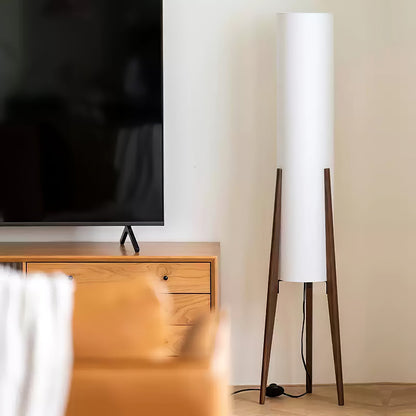 Trestle Column Floor Lamp