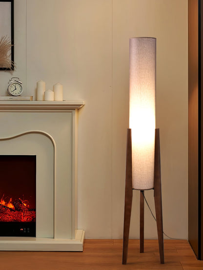 Trestle Column Floor Lamp