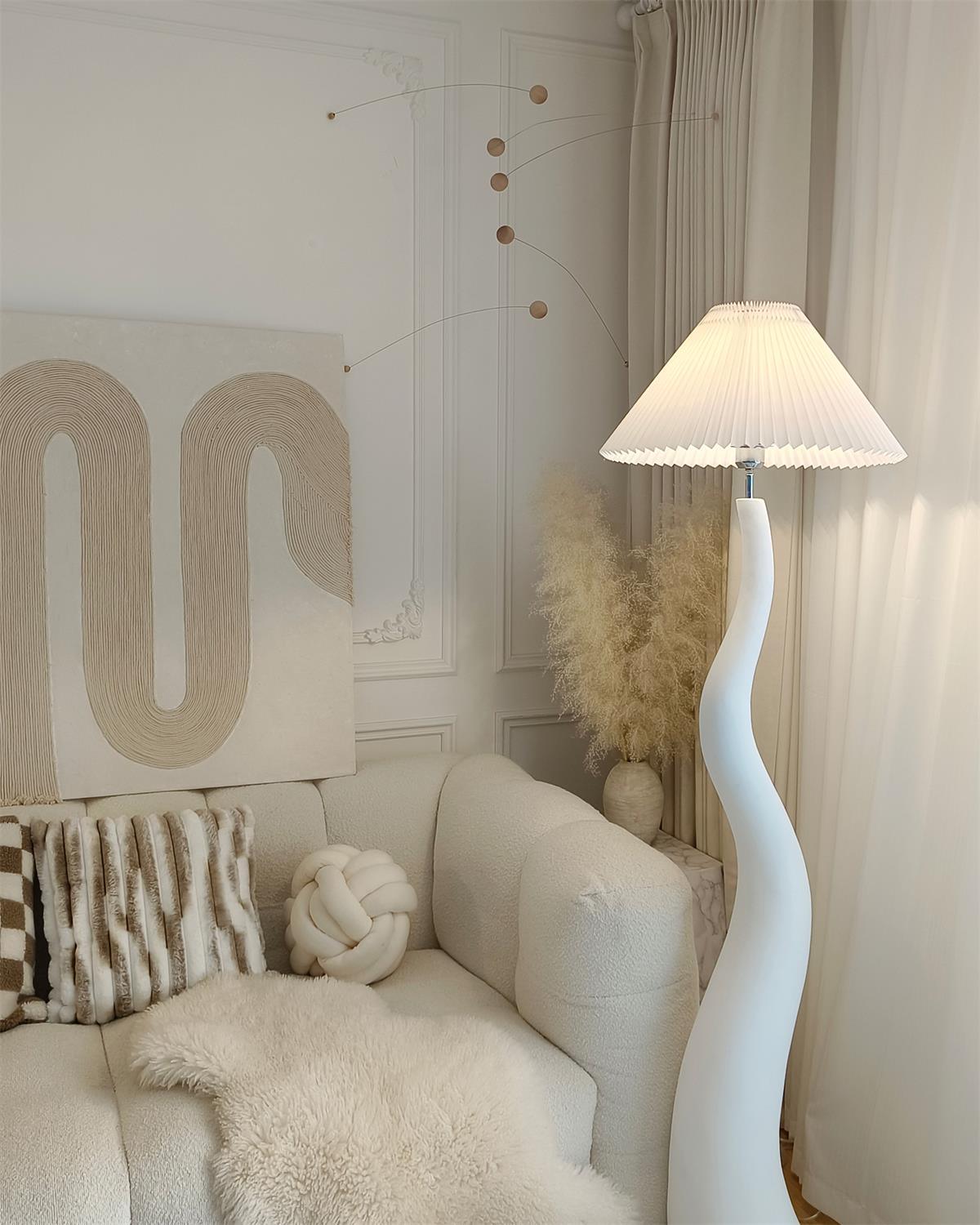 Soft Twist Floor Lamp