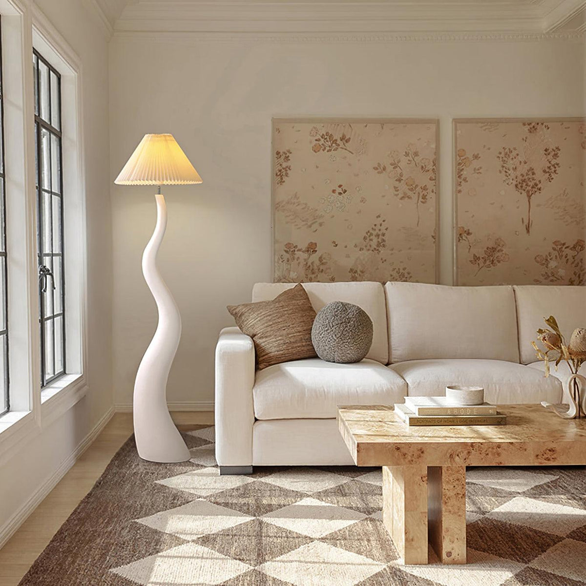 Soft Twist Floor Lamp