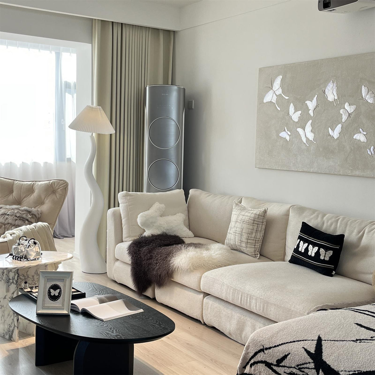 Soft Twist Floor Lamp
