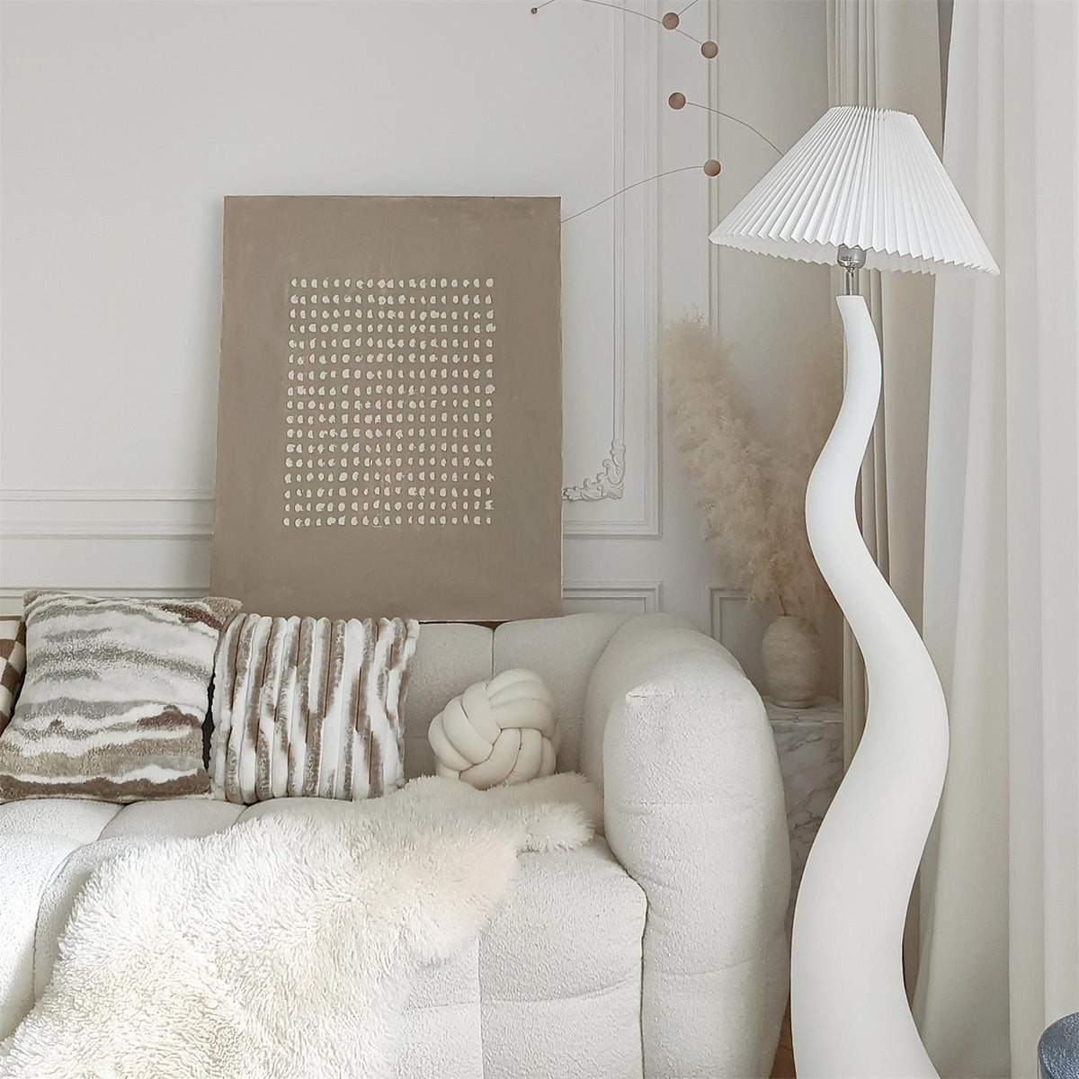 Soft Twist Floor Lamp