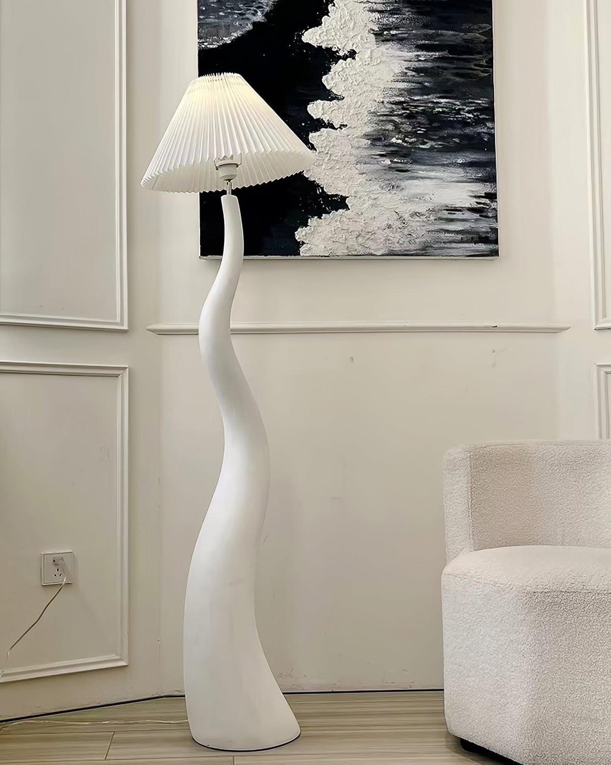 Soft Twist Floor Lamp