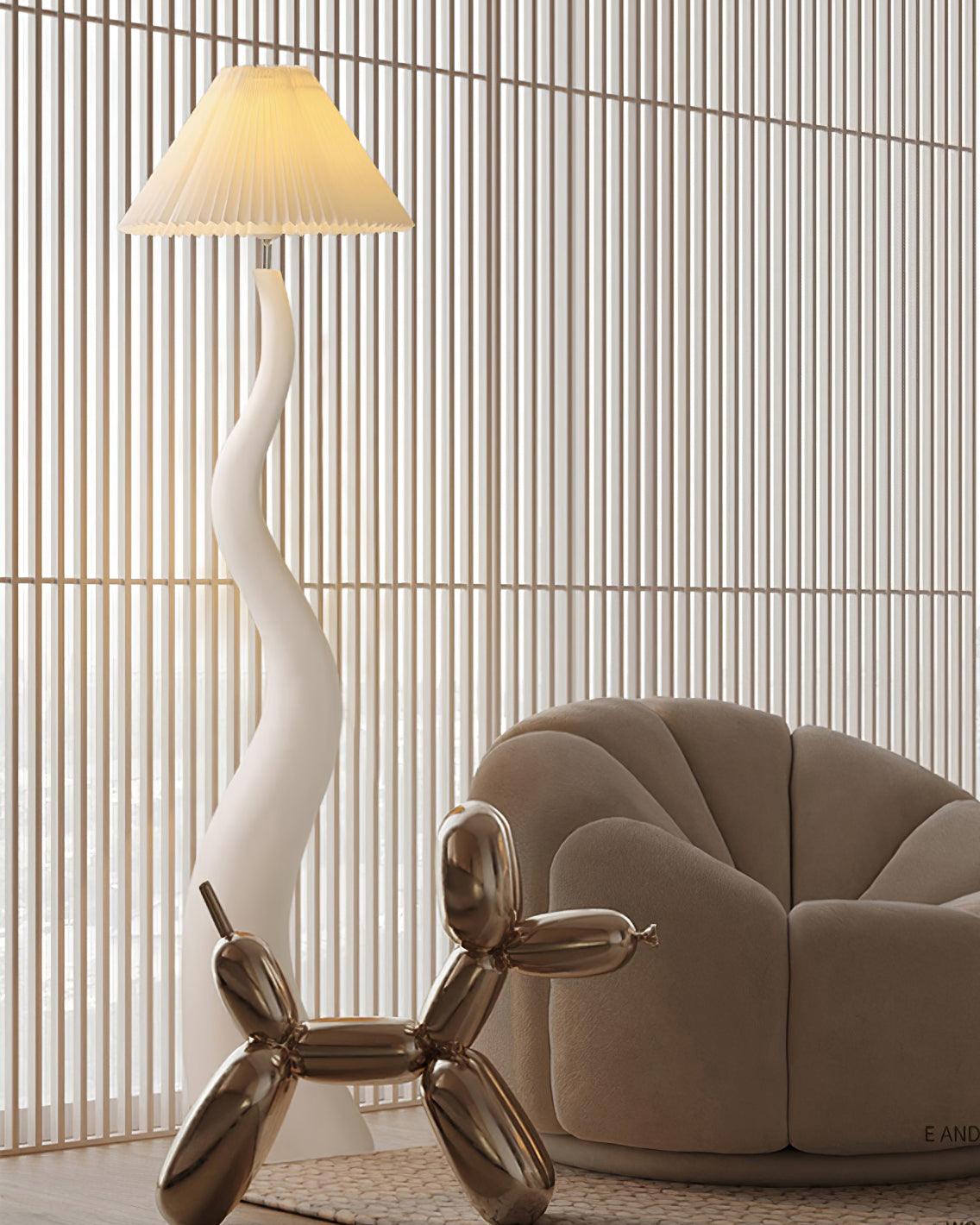 Soft Twist Floor Lamp