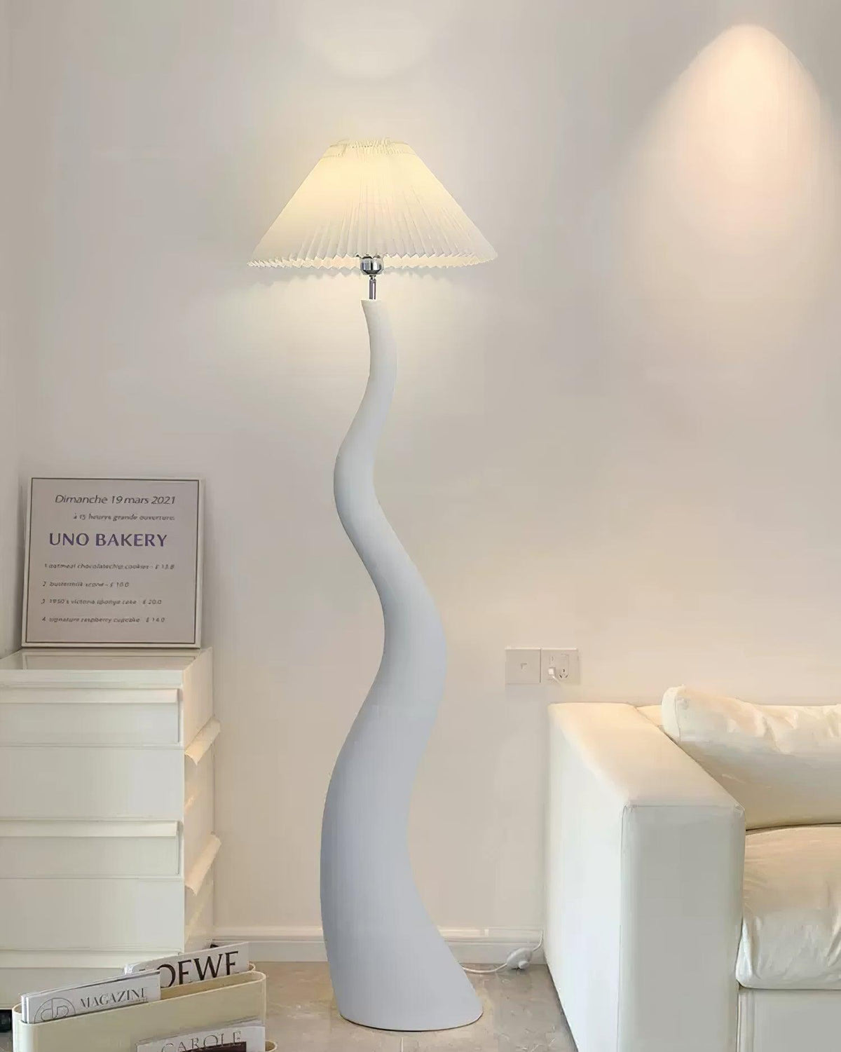 Soft Twist Floor Lamp