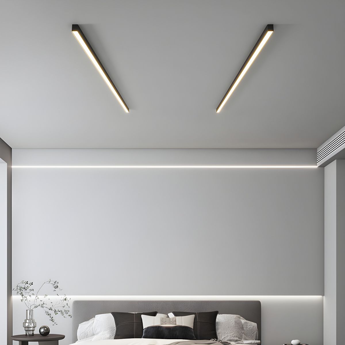 Fine Linear Ceiling Light