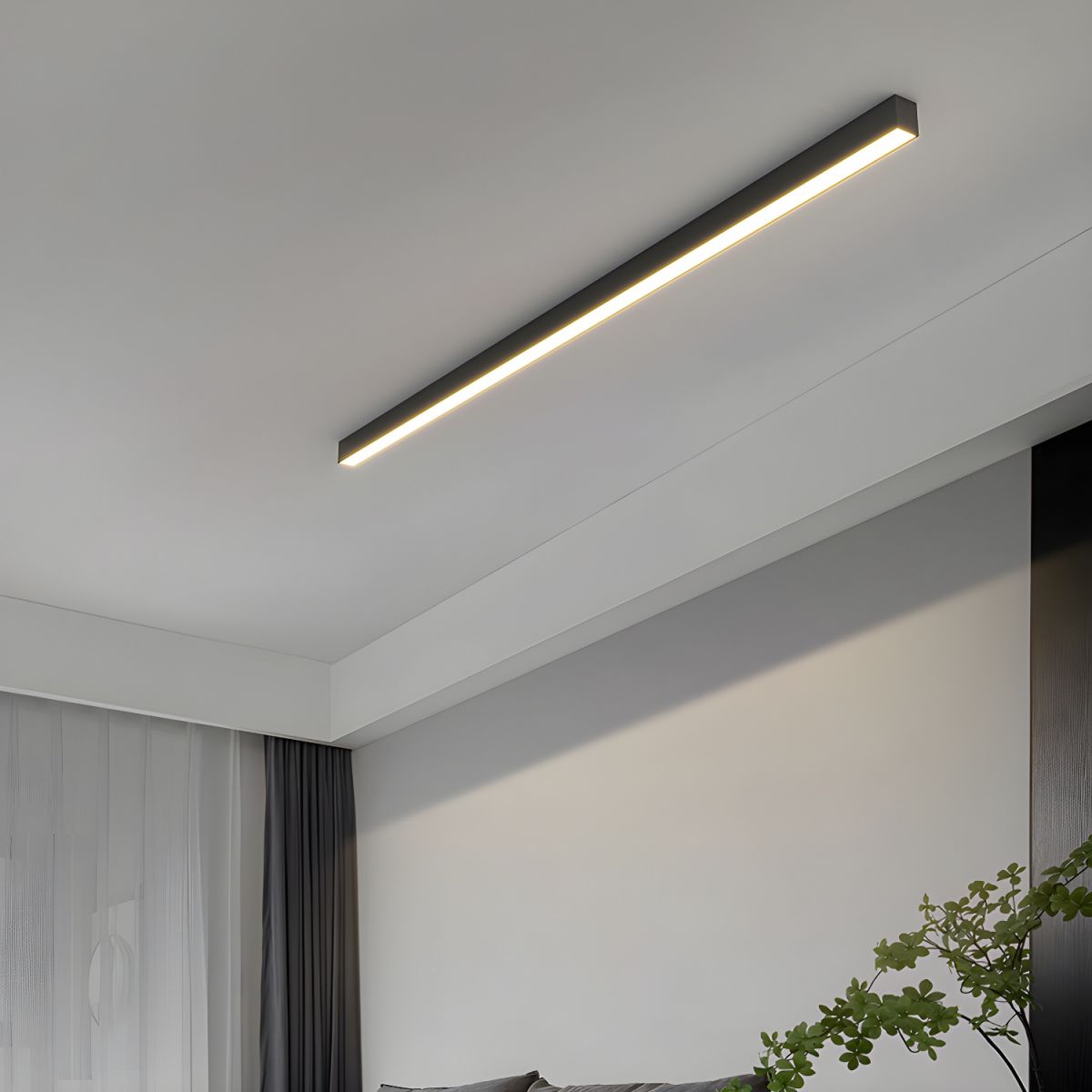 Fine Linear Ceiling Light