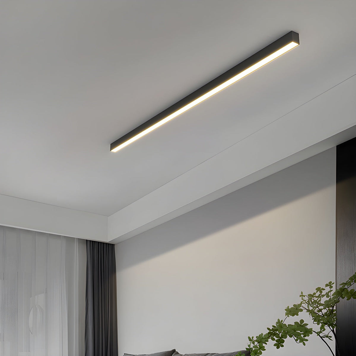 Fine Linear Ceiling Light