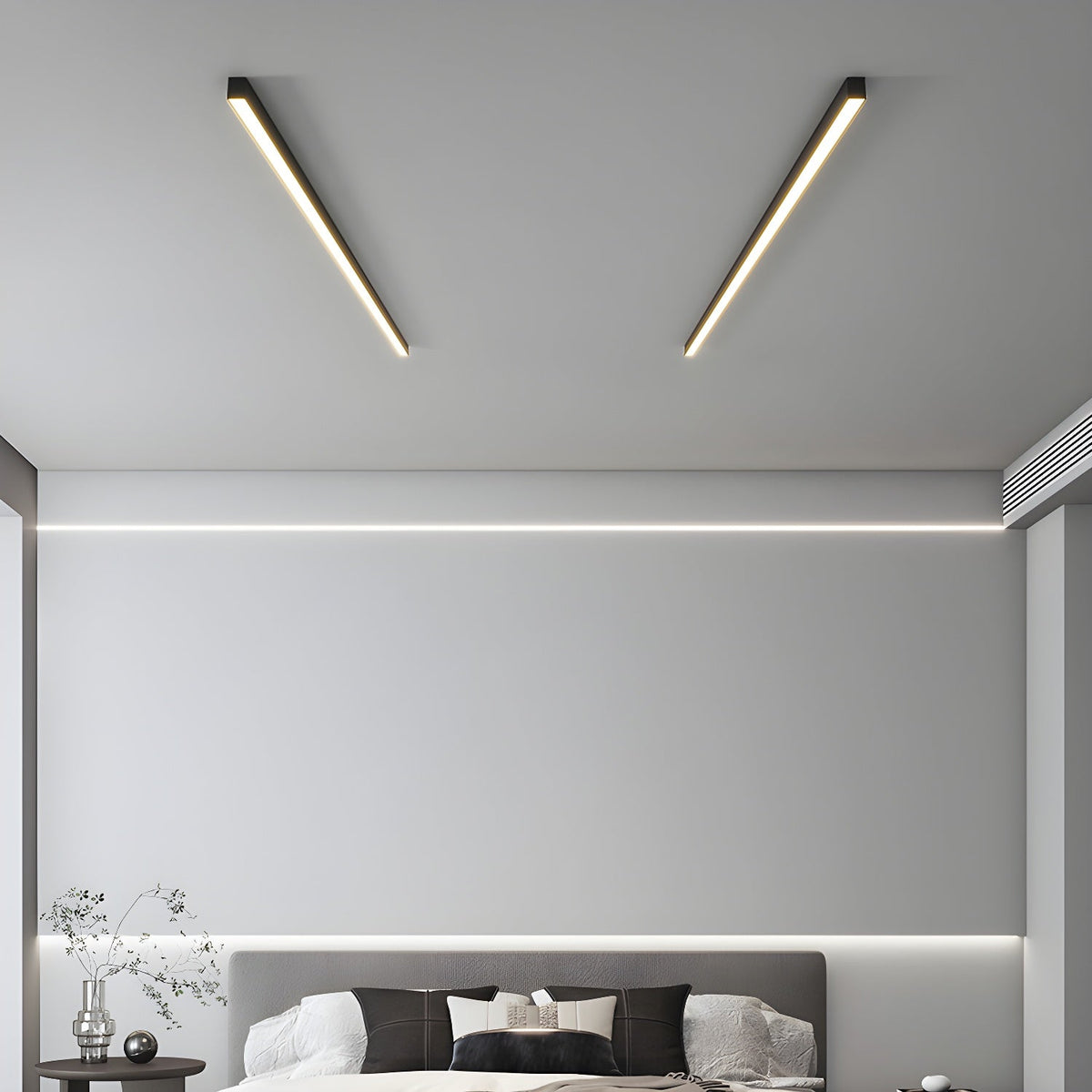 Fine Linear Ceiling Light