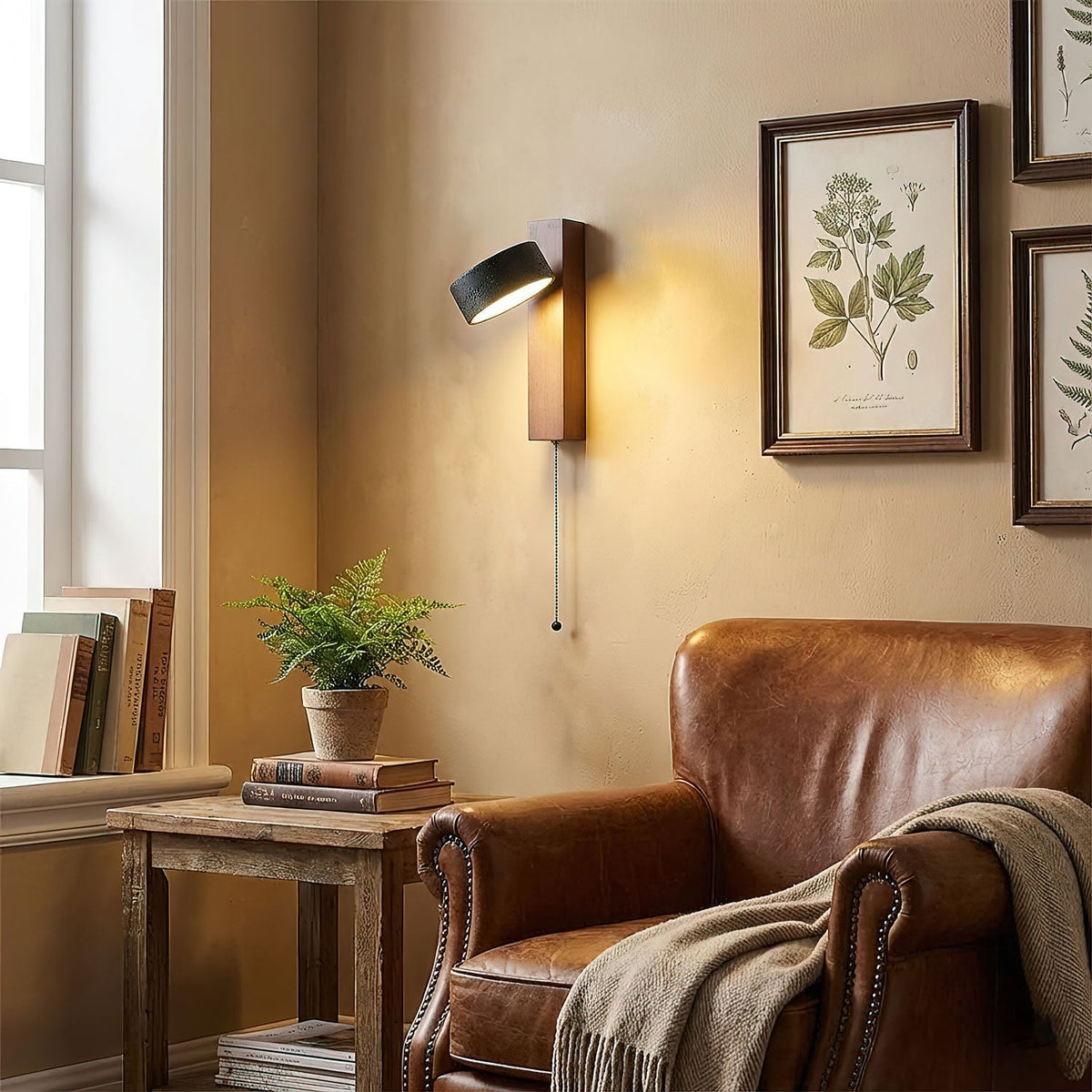 Basalt Beam Wall Light