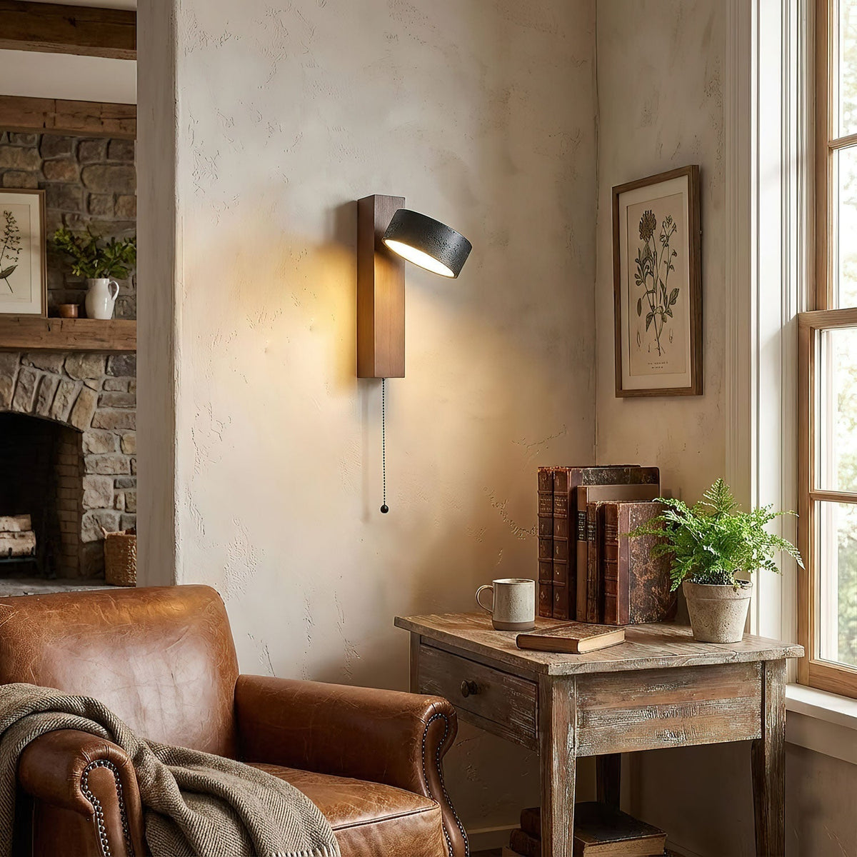 Basalt Beam Wall Light