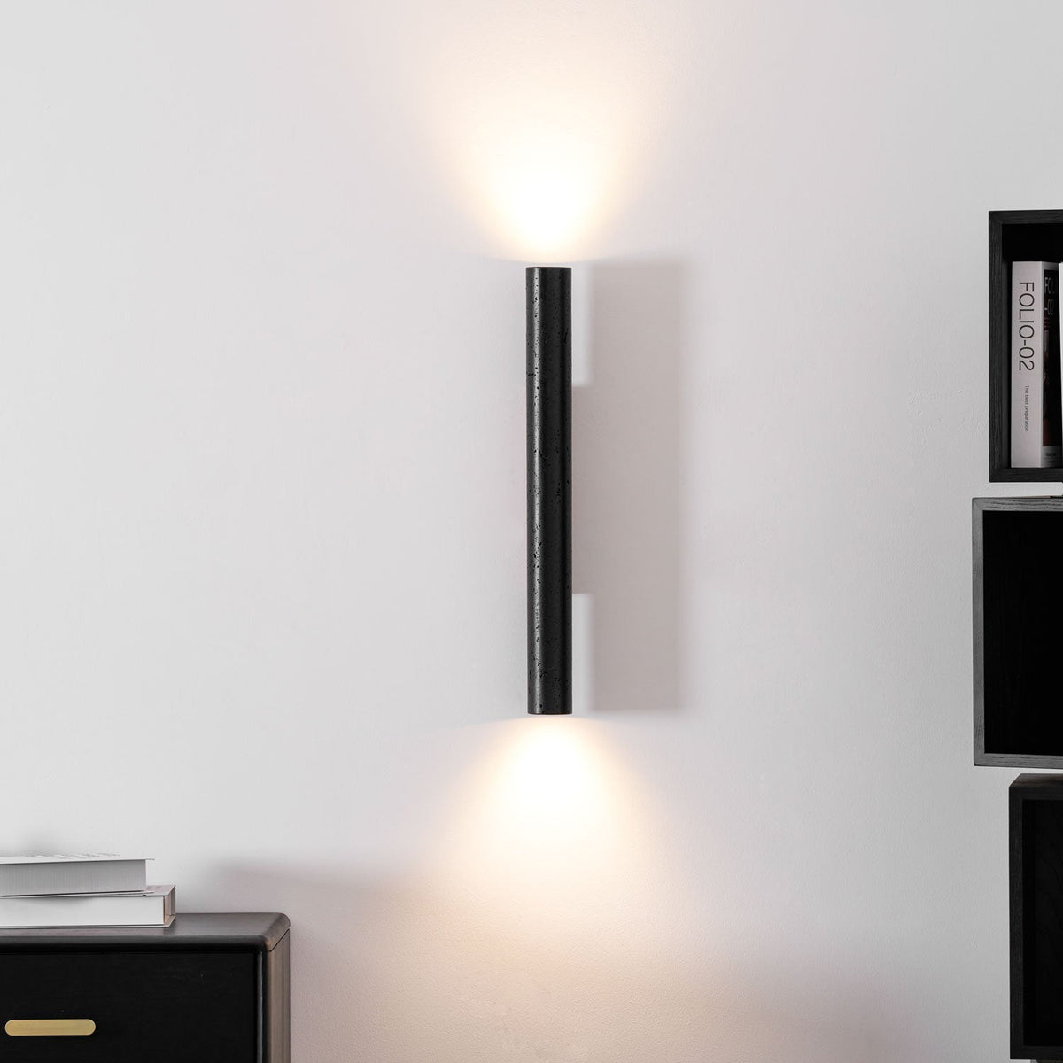 Basalt Column Wall Light