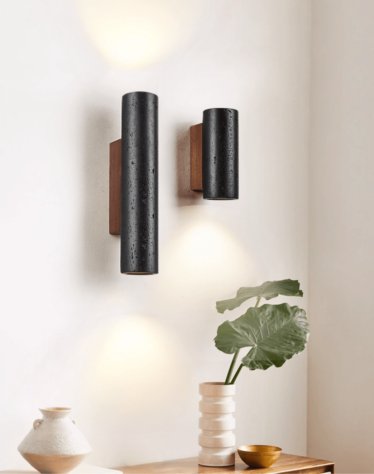 Basalt Column Wall Light