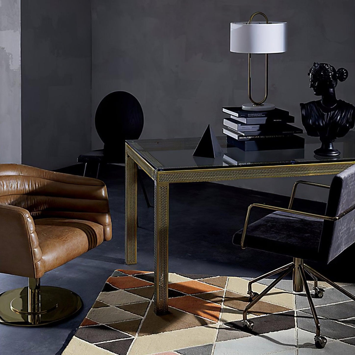 Loop Linen Table Lamp