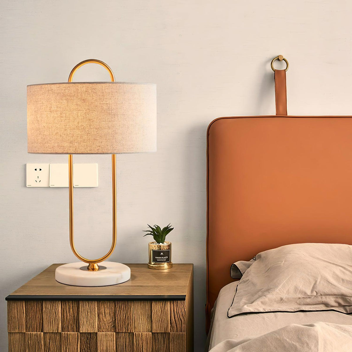 Loop Linen Table Lamp